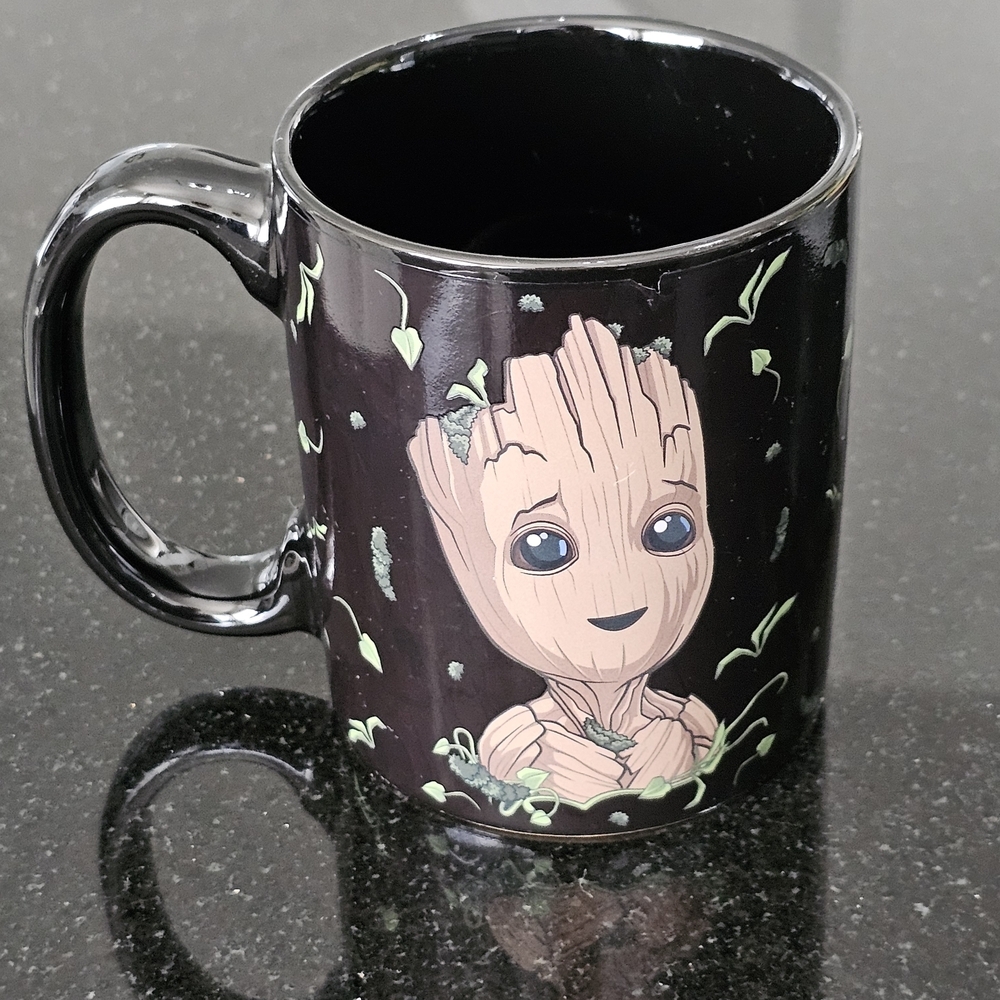 Marvel Black and Brown Groot Mug